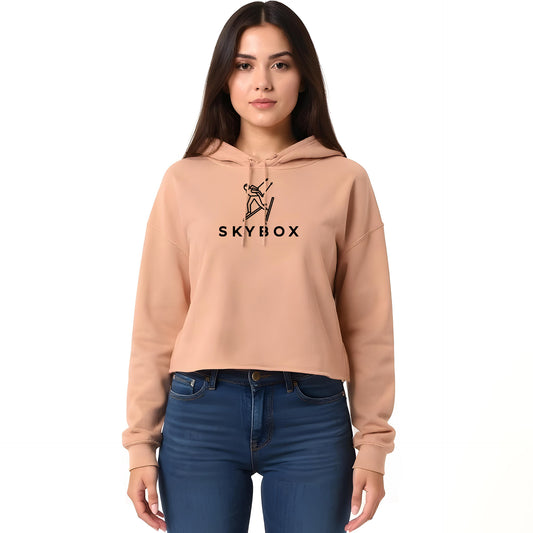 SKYBOX Crop Hoodie