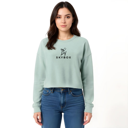 SKYBOX Crop Sweatshirt